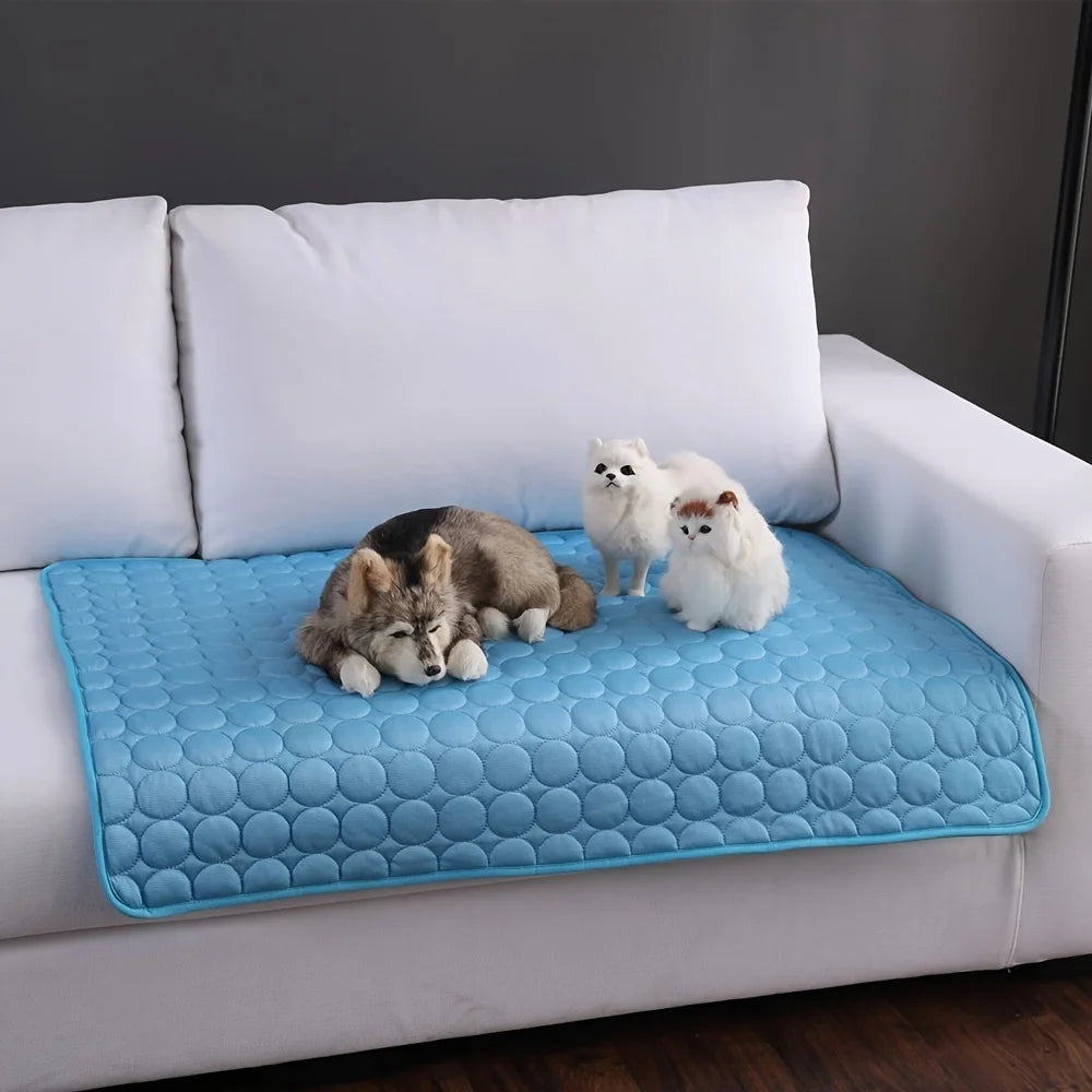 Dog Cooling Mat – Pet Cooling Pad for Dogs & Cats