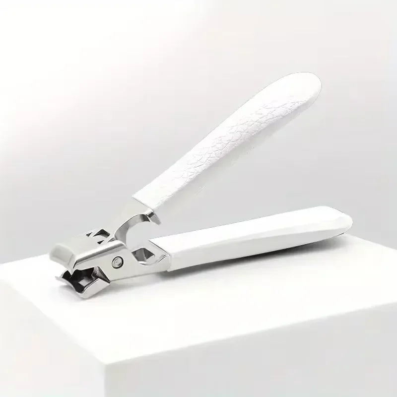 Anti Splash Nail Clippers for Thick Nails Stainless Steel