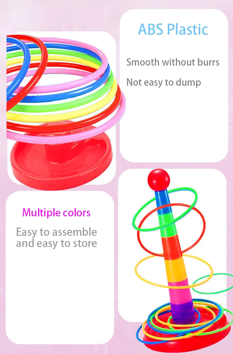 A fun two-in-one activity for indoor play, outdoor games, and family interaction.
