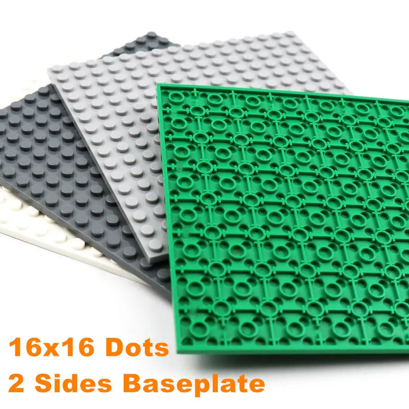 16x16 Double Sided Building Block Base Plate