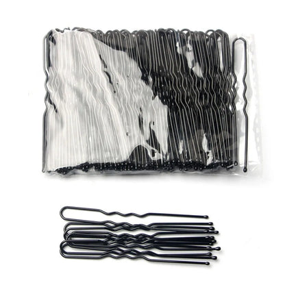 50 Pcs U-Shaped Metal Bobby Pins