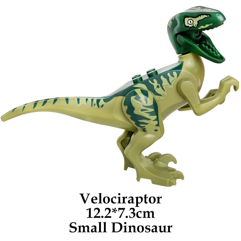Jurassic Dinosaur Building Blocks – T-Rex, Raptor & More
