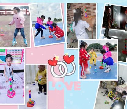 A fun two-in-one activity for indoor play, outdoor games, and family interaction.