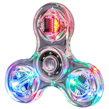 LED Fidget Spinner – Glow in the Dark Hand Spinner Toy