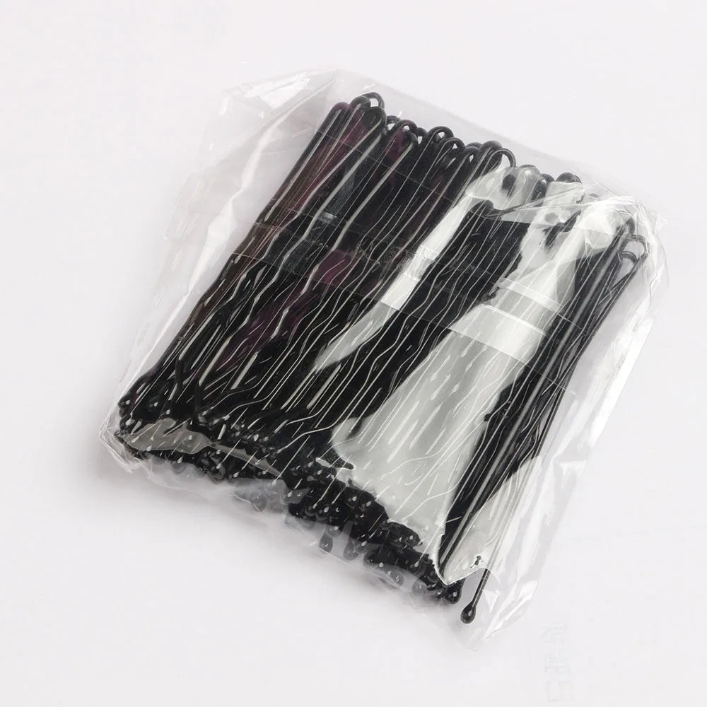 50 Pcs Wavy Bobby Pins Hair Clips for Women