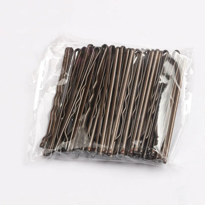 50 Pcs Wavy Bobby Pins Hair Clips for Women