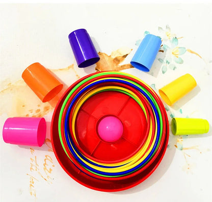 A fun two-in-one activity for indoor play, outdoor games, and family interaction.