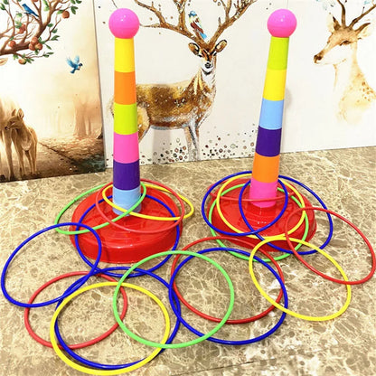 A fun two-in-one activity for indoor play, outdoor games, and family interaction.