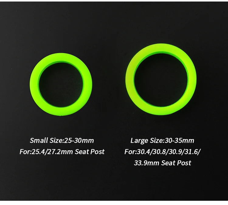 MUQZI Bicycle Seatpost Silicone Waterproof Dust Cover