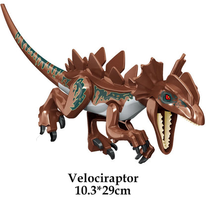 Jurassic Dinosaur Building Blocks – T-Rex, Raptor & More