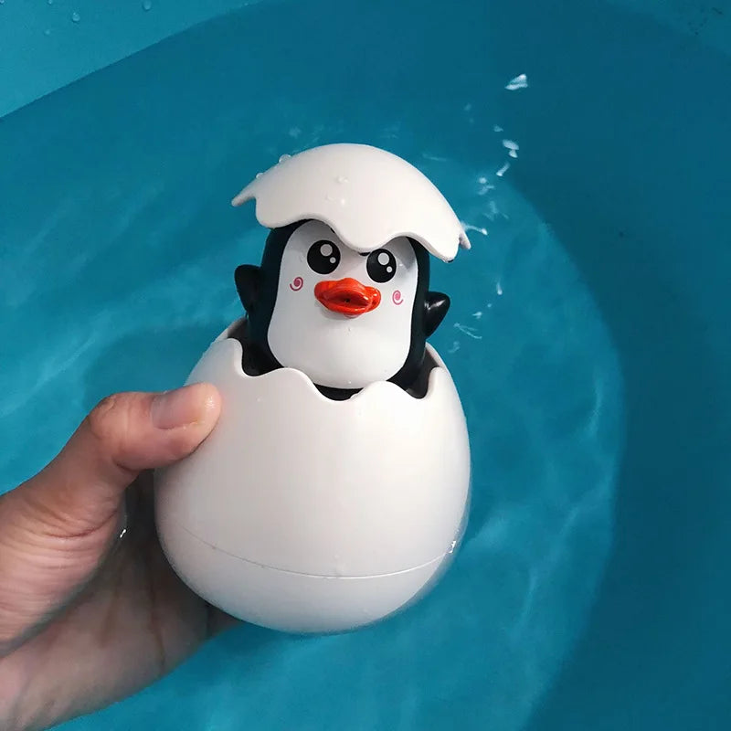 Baby Bath Water Spray Toy Duck Penguin Sprinkler