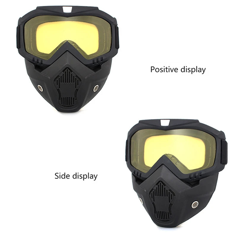 Motorcycle Goggles – Adjustable Off-Road Dirt Bike Protective Glasses
