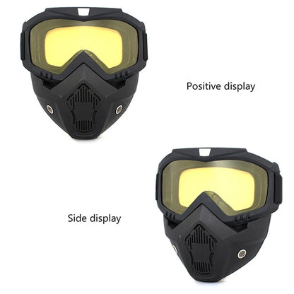Motorcycle Goggles – Adjustable Off-Road Dirt Bike Protective Glasses