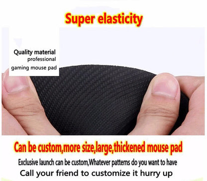 Carpet Mouse Pad 22x18cm – Non-Slip Small Mouse Mat
