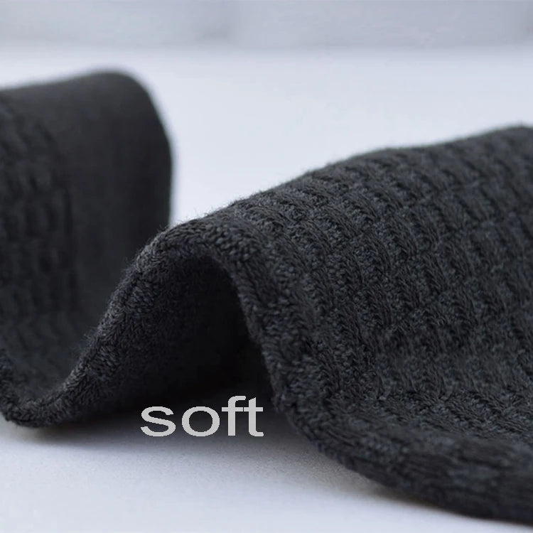 Men's Bamboo Fiber Socks Compression Business Crew Socks