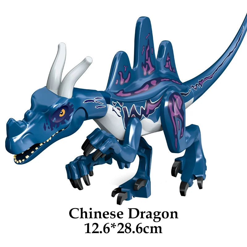 Jurassic Dinosaur Building Blocks – T-Rex, Raptor & More