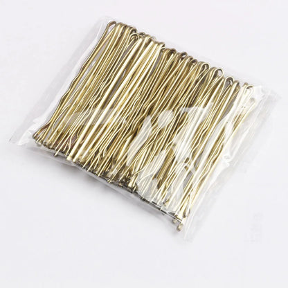 50 Pcs Wavy Bobby Pins Hair Clips for Women