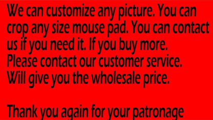 Carpet Mouse Pad 22x18cm – Non-Slip Small Mouse Mat