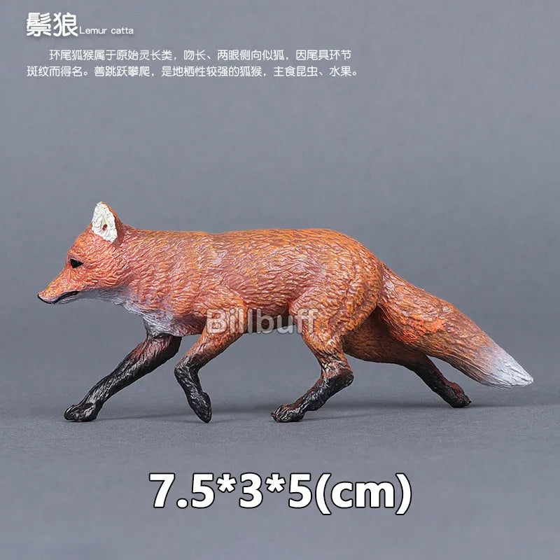 Wild Animal Figures Zoo Set Realistic ABS Educational Toys