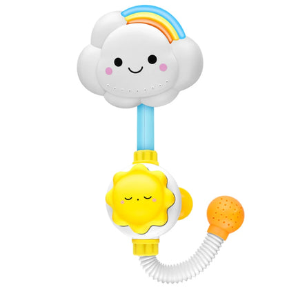 Baby Bath Water Spray Cloud Toy with Faucet Shower