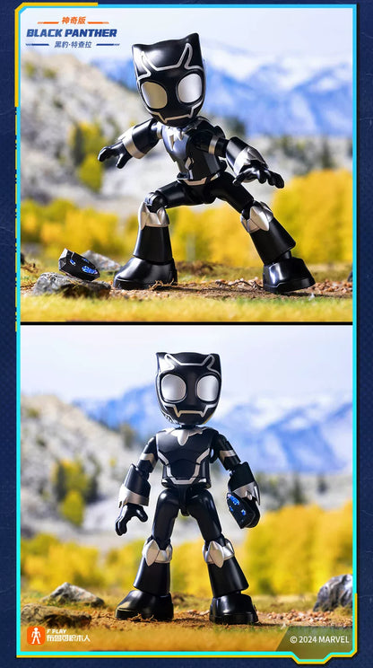 Assembly Action Figure 12cm Blind Box Building Block Toy Model