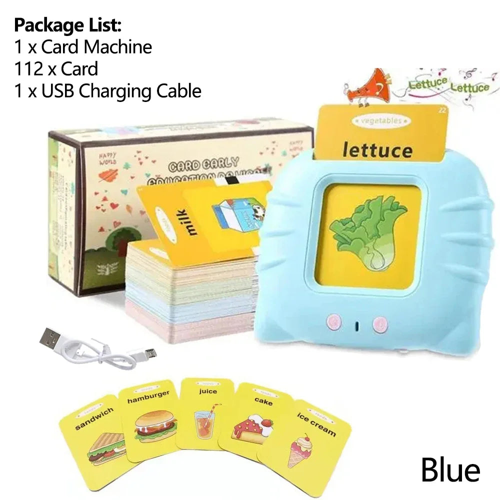Talking Flash Cards Educational Audio Learning Toy