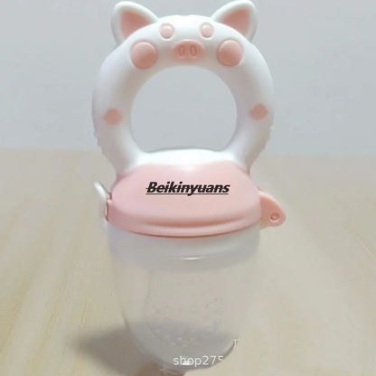 Baby Fruit Feeder Pacifier Silicone Teething Feeder