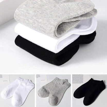 Men's Ankle Socks Breathable Cotton Sports Socks 5 Pairs