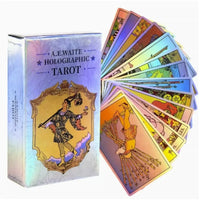 Tarot Card Deck for Beginners – Rainbow Holographic
