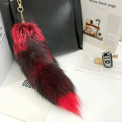 A distinctive bag charm for adding a playful animal-inspired accent to handbags, backpacks, and key sets.