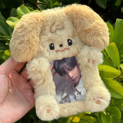 A cute and practical accessory for carrying and displaying favorite photo cards.