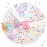 Cartoon Sticker Book Aesthetic Scrapbooking Sticker Pack