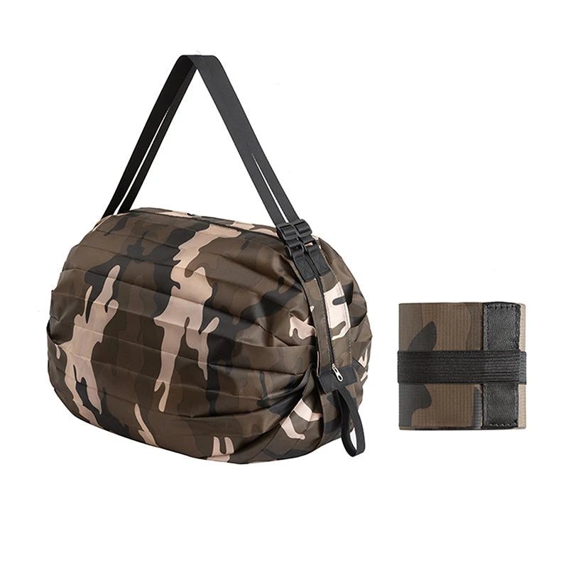Foldable Reusable Shopping Bag – Lightweight Grocery & Travel Tote