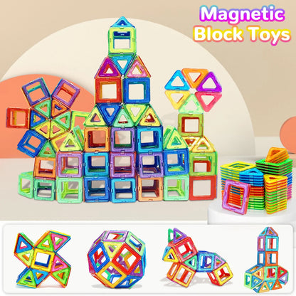 Magnetic Building Blocks STEM Educational Construction Toys