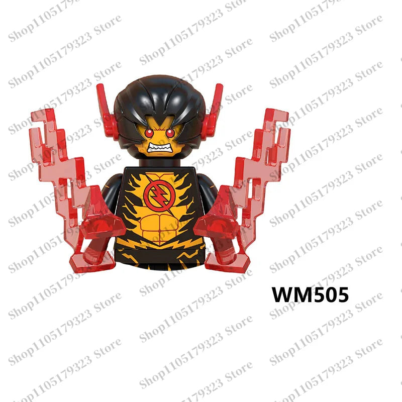 Superhero Building Block Figures Mini Brick Toys