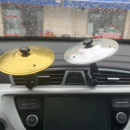Mini Car Drum Cymbal Vent Decoration Musical Car Interior Accessory