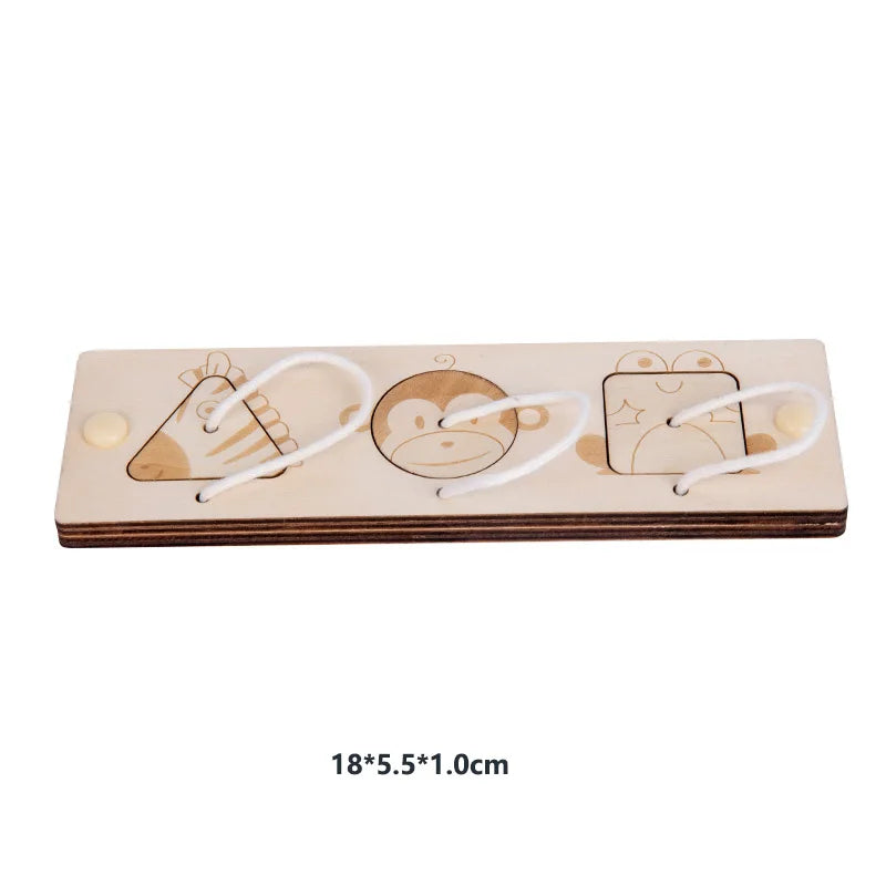 Montessori Busy Board, Toddler Learning Toy