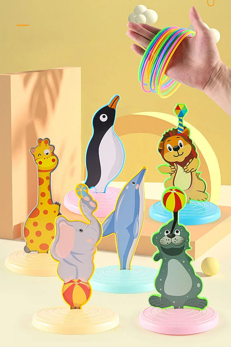 A fun two-in-one activity for indoor play, outdoor games, and family interaction.