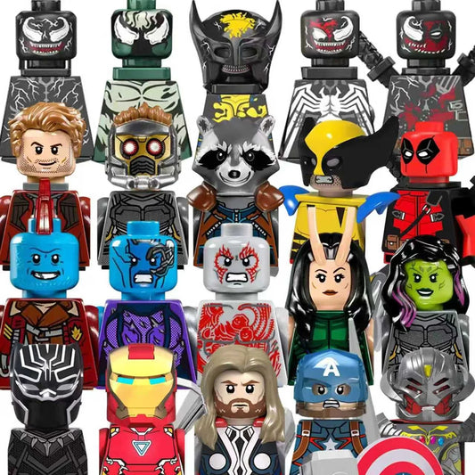 Marvel Building Block Figures Mini Brick Toys