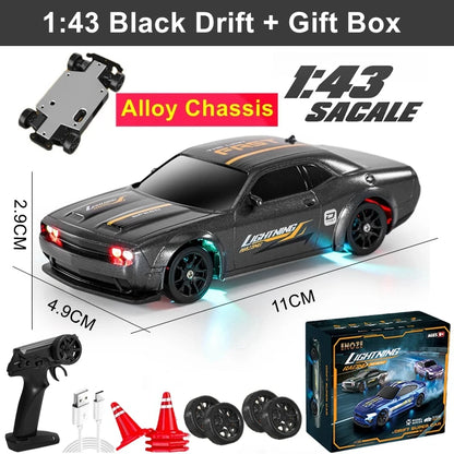 1:64 Mini 4WD Drift RC Car with Remote Control