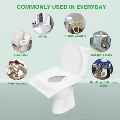 Disposable Toilet Seat Covers Portable Travel Toilet Mats