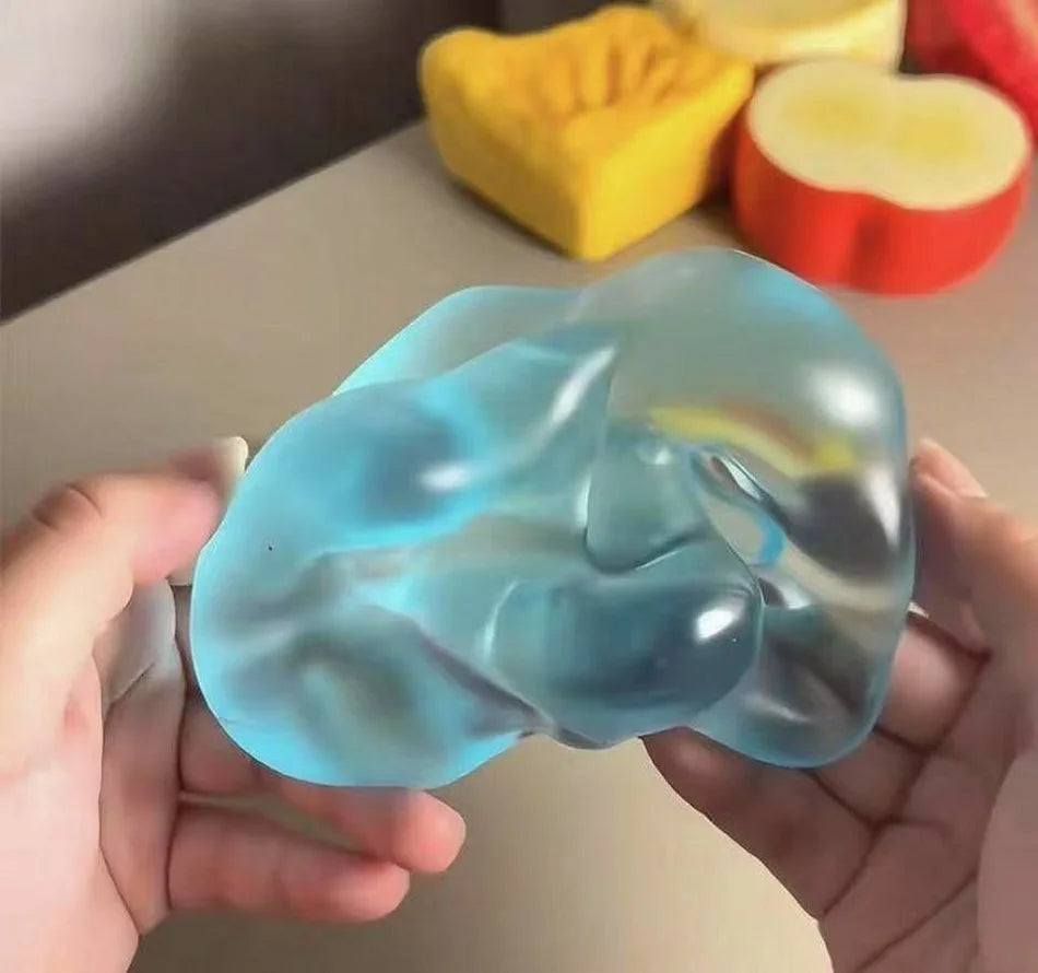Green Apple Squishy Stress Ball Slow Rebound Fidget Sensory Toy