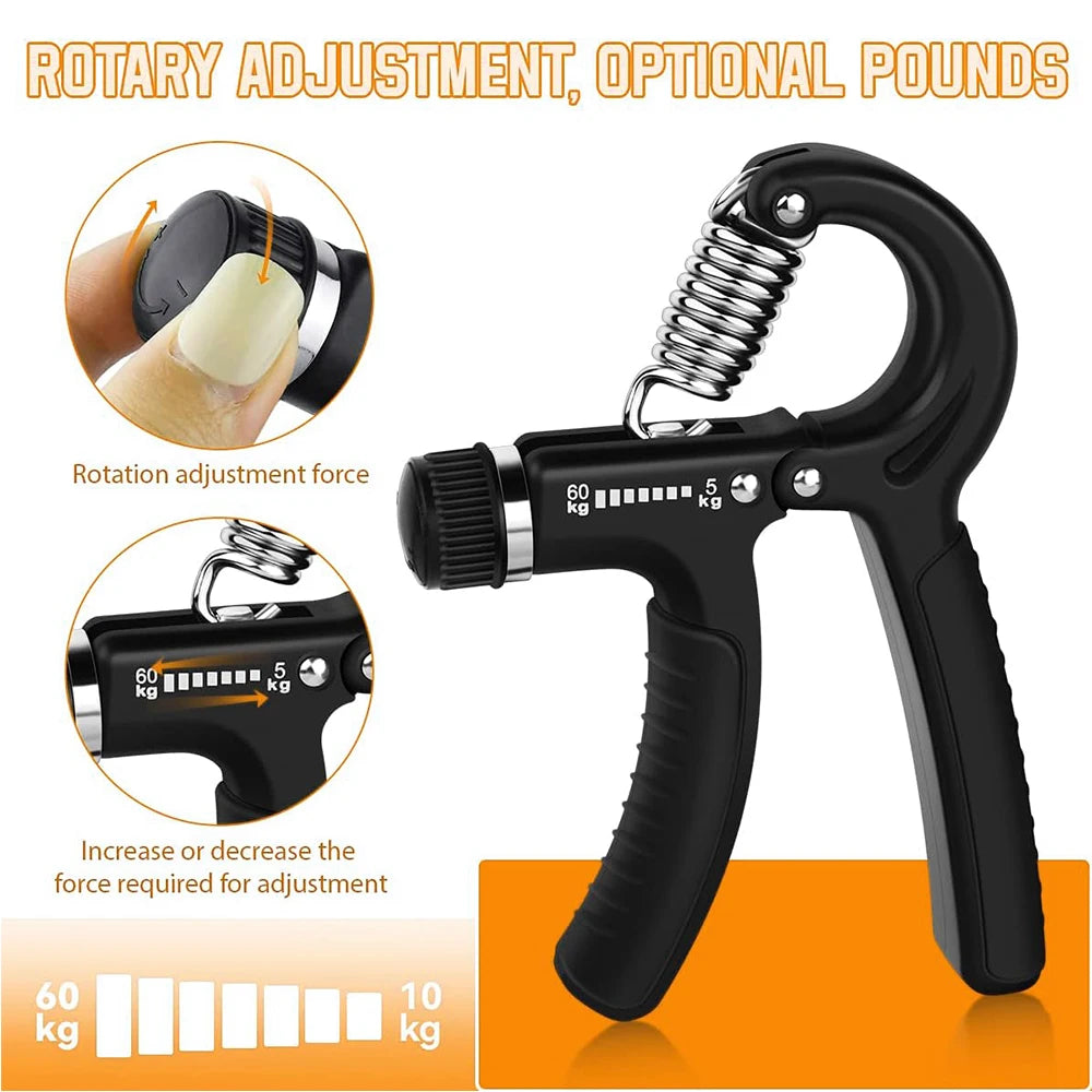 Build stronger hands and forearms anywhere with adjustable resistance, compact portability, and versatile grip-training accessories.