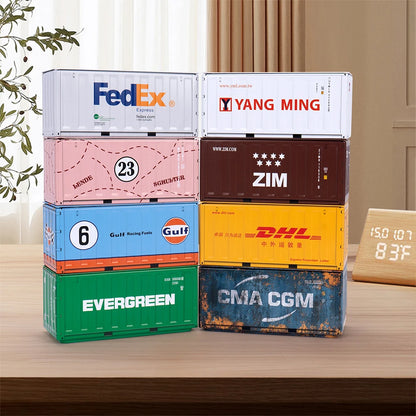 Mini Metal Storage Box Decorative Desktop Organizer