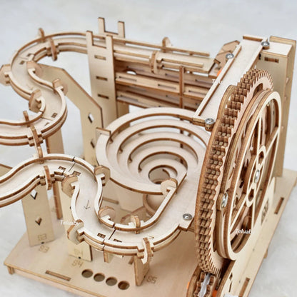 Wooden Marble Run – 3D Mechanical Puzzle