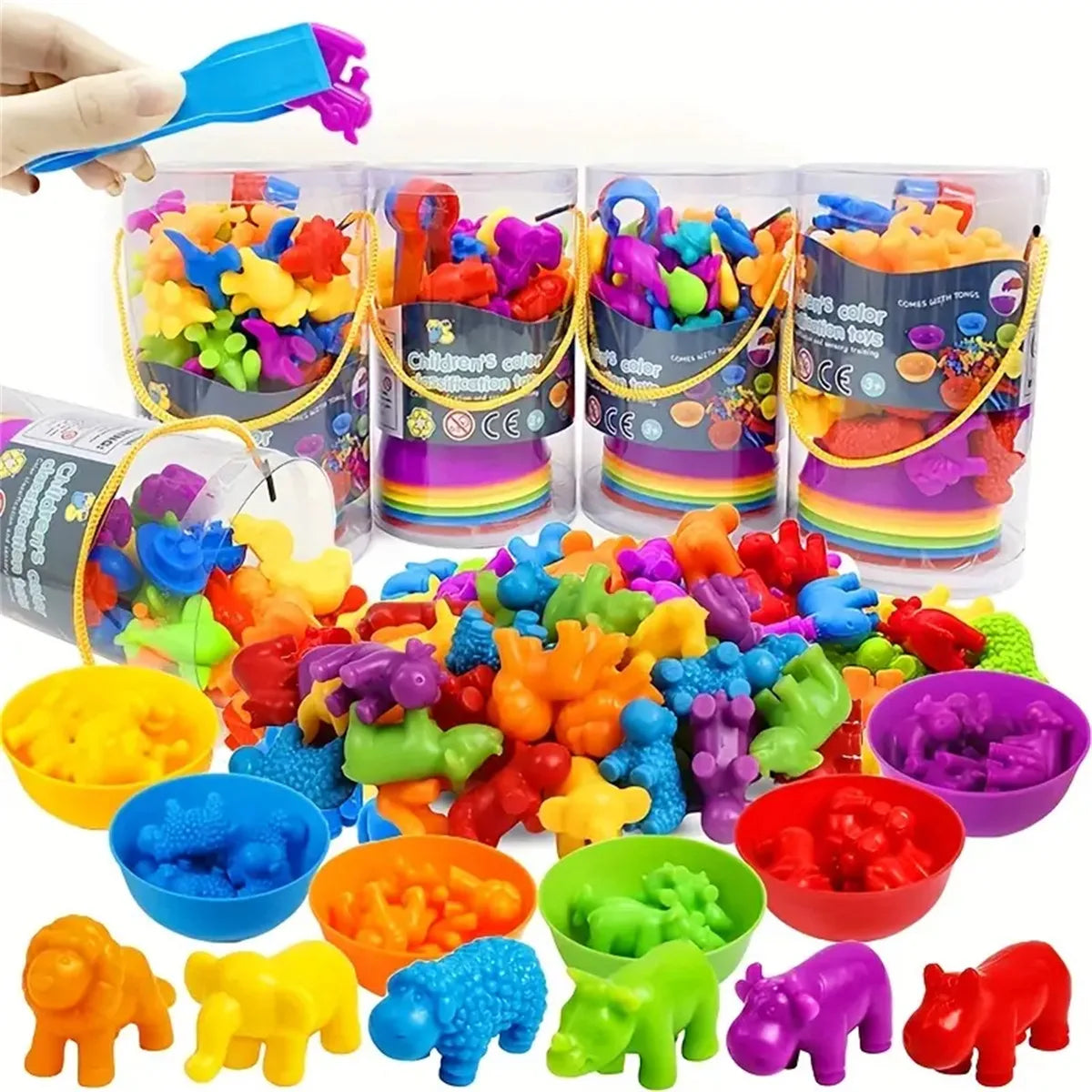 Counting and Sorting Toys for Kids – Montessori Learning Set