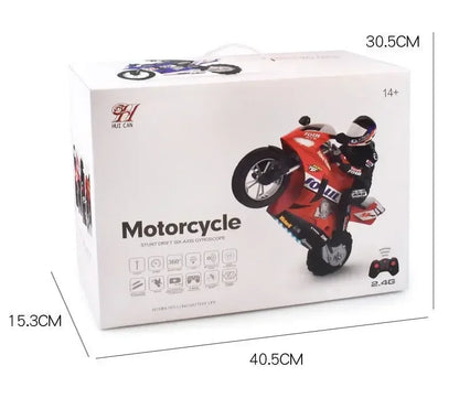 RC Motorcycle Toy 1/10 Self Balancing Drift Stunt Racing Car