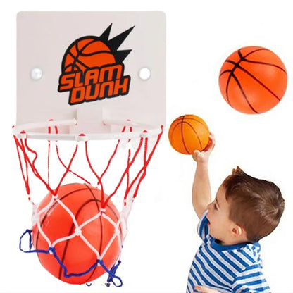 Mini Basketball Hoop for Kids – Suction Cup Indoor Basketball Set
