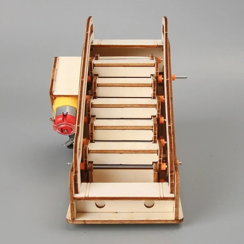 DIY Escalator Assembly Toy STEM Science Educational Model Kit