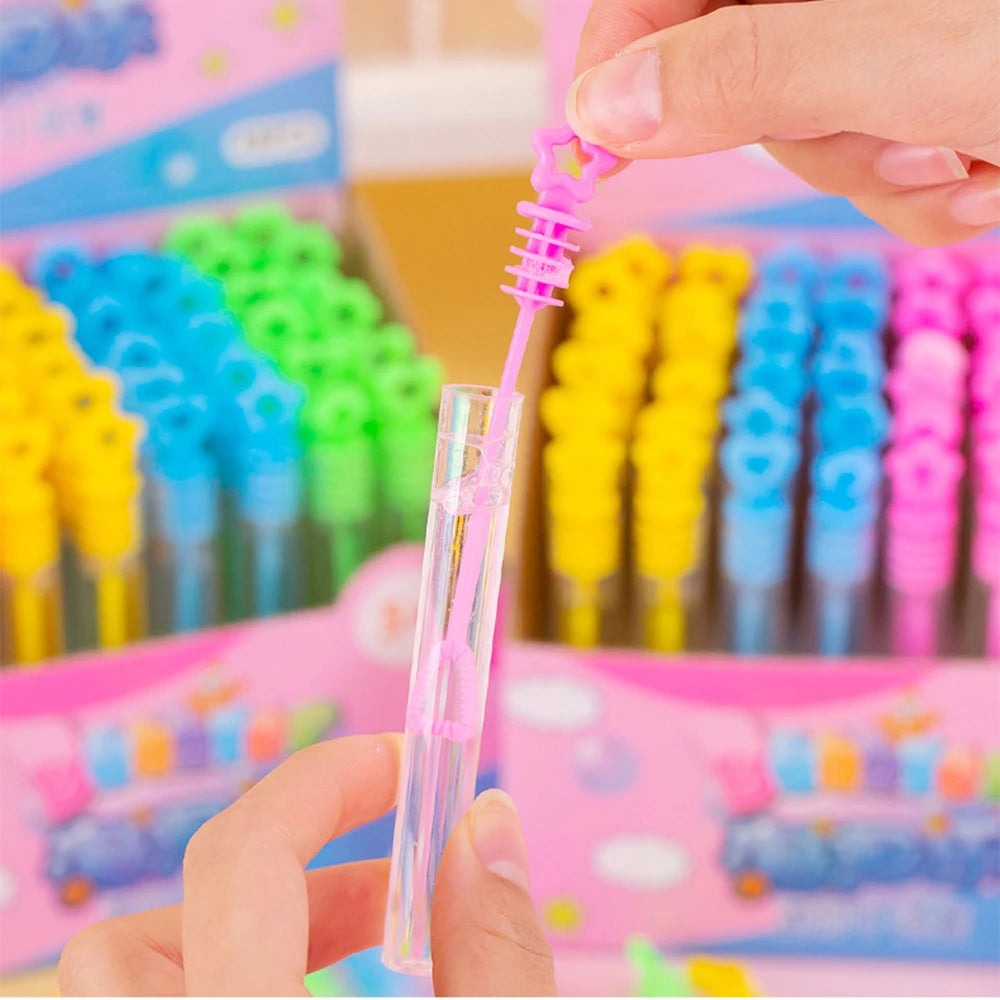 Mini Bubble Tube Party Favors Set for Kids Events
